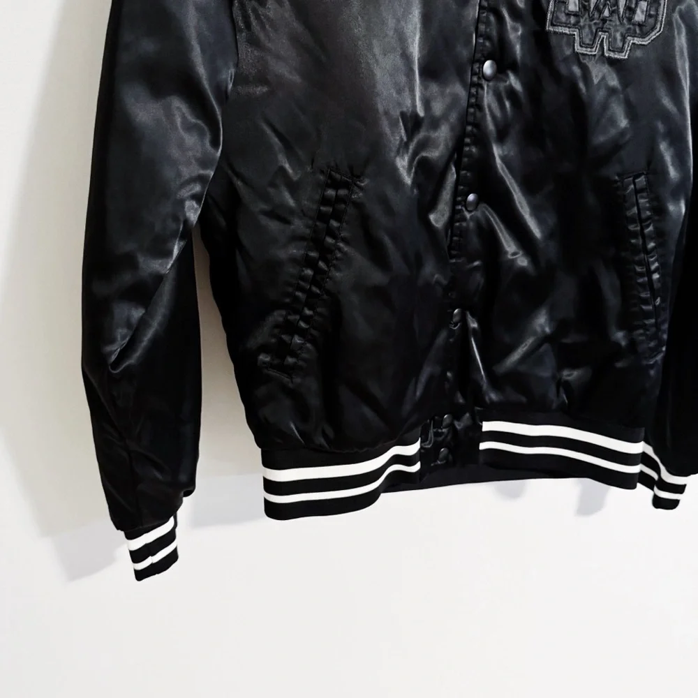 Nike black sateen
